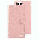 For Samsung Galaxy S25 Ultra 5G GOOSPERY BLUE MOON Crazy Horse Texture Leather Phone Case(Rose Gold) - 2