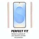 For Samsung Galaxy S25 5G GOOSPERY SOFT FEELING Liquid TPU Soft Phone Case(Apricot) - 3