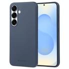 For Samsung Galaxy S25+ 5G GOOSPERY SOFT FEELING Liquid TPU Soft Phone Case(Dark Blue) - 1