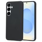 For Samsung Galaxy S25+ 5G GOOSPERY SOFT FEELING Liquid TPU Soft Phone Case(Black) - 1