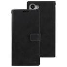 For Samsung Galaxy S25 5G GOOSPERY MANSOOR DIARY 9 Card Slots Leather Phone Case(Black) - 2