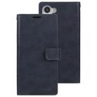For Samsung Galaxy S25+ 5G GOOSPERY MANSOOR DIARY 9 Card Slots Leather Phone Case(Dark Blue) - 2