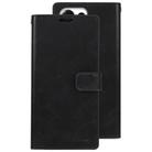 For Samsung Galaxy S25 Ultra 5G GOOSPERY MANSOOR DIARY 9 Card Slots Leather Phone Case(Black) - 2