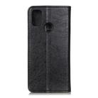 For OPPO A53 2020 Magnetic Crazy Horse Texture Horizontal Flip Leather Case with Holder & Card Slots & Wallet(Black) - 3