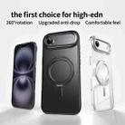 For iPhone 17 Air Frosted 360 Degree MagSafe Magnetic Holder Phone Case(Grey) - 3