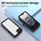 For iPhone 16e RedPepper Waterproof Phone Case(Black) - 3
