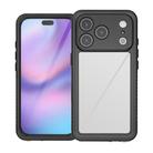 For iPhone 17 Pro RedPepper Waterproof Phone Case(Black) - 1