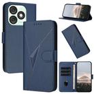 For Itel A50 Triangle Pattern Buckle Clasp Leather Phone Case(Royal Blue) - 1