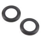 For iPhone 13 / 13 mini Back Camera Cover 9H Tempered Glass Lens Film(Black) - 2