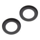 For iPhone 13 / 13 mini Back Camera Cover 9H Tempered Glass Lens Film(Black) - 3
