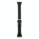 For Huawei Watch Fit 3 Metal Connector Heart-Shaped Embossed Leather Watch Band(Forest Green) - 2