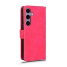 For Samsung Galaxy S25 FE 5G Skin Feel Magnetic Flip Leather Phone Case(Rose Red) - 3