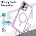 For iPhone 16 MagSafe Magnetic Clear Phone Case(Blue) - 2