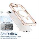 For iPhone 16e MagSafe Magnetic Clear Phone Case(Blue) - 3