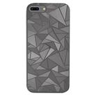 For iPhone 7 Plus / 8 Plus Rhombus Pattern Sticker Frosted Phone Back Film(Silver) - 1