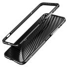 For Huawei Honor V30 Aluminum Alloy Shockproof Protective Bumper Frame(Black Silver) - 1