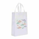 Clouds Printed Non-woven Fabric Bag Print On Your Demand, Size:35x25x10cm(White) - 1