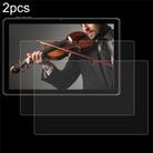 For Hasskya Tablet K70 Kids 10.1 2pcs 9H 0.3mm Explosion-proof Tempered Glass Film - 1