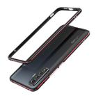 For Vivo X50 & X50 Pro Aluminum Alloy Shockproof Protective Bumper Frame(Black Red) - 1
