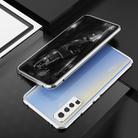 For Vivo X50 & X50 Pro Aluminum Alloy Shockproof Protective Bumper Frame(Silver) - 2