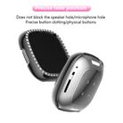 For Fitbit Versa 3 / Versa Sense Single Row Plating Diamonds PC Protective Case(Gray) - 2