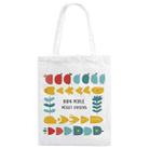 River Fish Printed Canvas Handbag Digital Print On Your Demand, Size:35x30cm(White) - 1