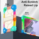 For Samsung Galaxy Tab A7 Lite Contrast Color Robot Silicone Hybrid PC Tablet Case(Colorful Blue) - 3