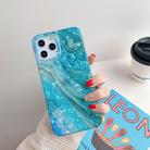 For iPhone 12 mini Marble Pattern Soft TPU Protective Case(Shining Shell) - 1