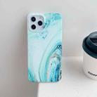 For iPhone 12 mini Marble Pattern Soft TPU Protective Case(Shining) - 1