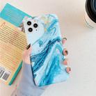 For iPhone 12 mini Marble Pattern Soft TPU Protective Case(Gilding) - 2