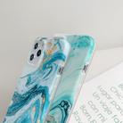 For iPhone 12 mini Marble Pattern Soft TPU Protective Case(Gilding) - 3