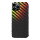 For iPhone 16 Pro Colorful Frosted Sticker Phone Back Film(3D Laser Carbon Fiber) - 1