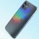 For iPhone 15 Colorful Frosted Sticker Phone Back Film(3D Laser Carbon Fiber) - 3