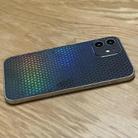 For iPhone 15 Colorful Frosted Sticker Phone Back Film(3D Flash Diamond) - 3
