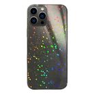For iPhone 14 Pro Colorful Sticker Phone Back Film(Laser Small Dots) - 1