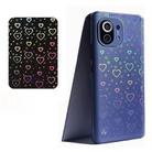 For iPhone 13 Pro Max Colorful Transparent Sticker Phone Back Film(Hearts) - 2
