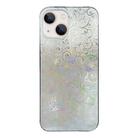 For iPhone 13 Colorful Transparent Sticker Phone Back Film(Lucky Clouds) - 1