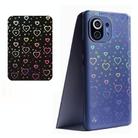 For iPhone 11 Pro Max Colorful Transparent Sticker Phone Back Film(Hearts) - 2