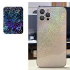 For iPhone 13 Pro Max Colorful Transparent Sticker Phone Back Film with Side Film(Laser Cut Fragments) - 2