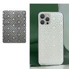 For iPhone 13 Pro Max Colorful Transparent Sticker Phone Back Film with Side Film(Magic Cube) - 2