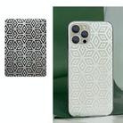 For iPhone 12 Pro Max Colorful Transparent Sticker Phone Back Film with Side Film(Magic Cube) - 2