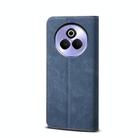 For Realme P3 Pro Denim Texture Casual Style Horizontal Flip Leather Case(Blue) - 3