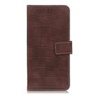 For OPPO A53 (2020) Crocodile Texture Horizontal Flip Leather Case with Holder & Wallet & Card Slots & Photo Frame(Brown) - 2