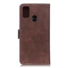 For OPPO A53 (2020) Crocodile Texture Horizontal Flip Leather Case with Holder & Wallet & Card Slots & Photo Frame(Brown) - 3