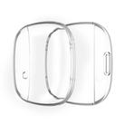 For Fitbit Versa 3 / Versa Sense Plating Full Package TPU Protective Case(Transparent) - 1