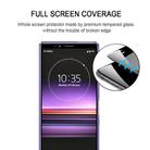 For Sony Xperia 1 Silk Printing High Aluminum Full Screen Tempered Glass Film - 3
