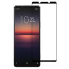 For Sony Xperia 1 II Silk Printing High Aluminum Full Screen Tempered Glass Film - 1