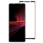 For Sony Xperia 1 III Silk Printing High Aluminum Full Screen Tempered Glass Film - 1
