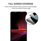 For Sony Xperia 1 III Silk Printing High Aluminum Full Screen Tempered Glass Film - 3