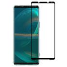 For Sony Xperia 5 III Silk Printing High Aluminum Full Screen Tempered Glass Film - 1